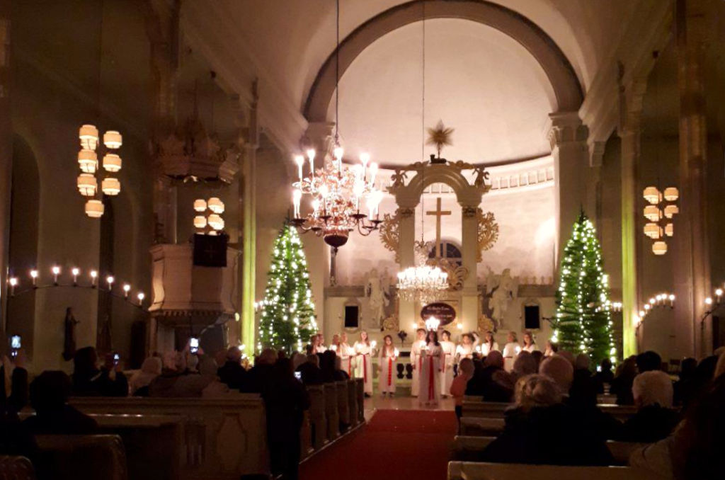 Lucia i Ore kyrka