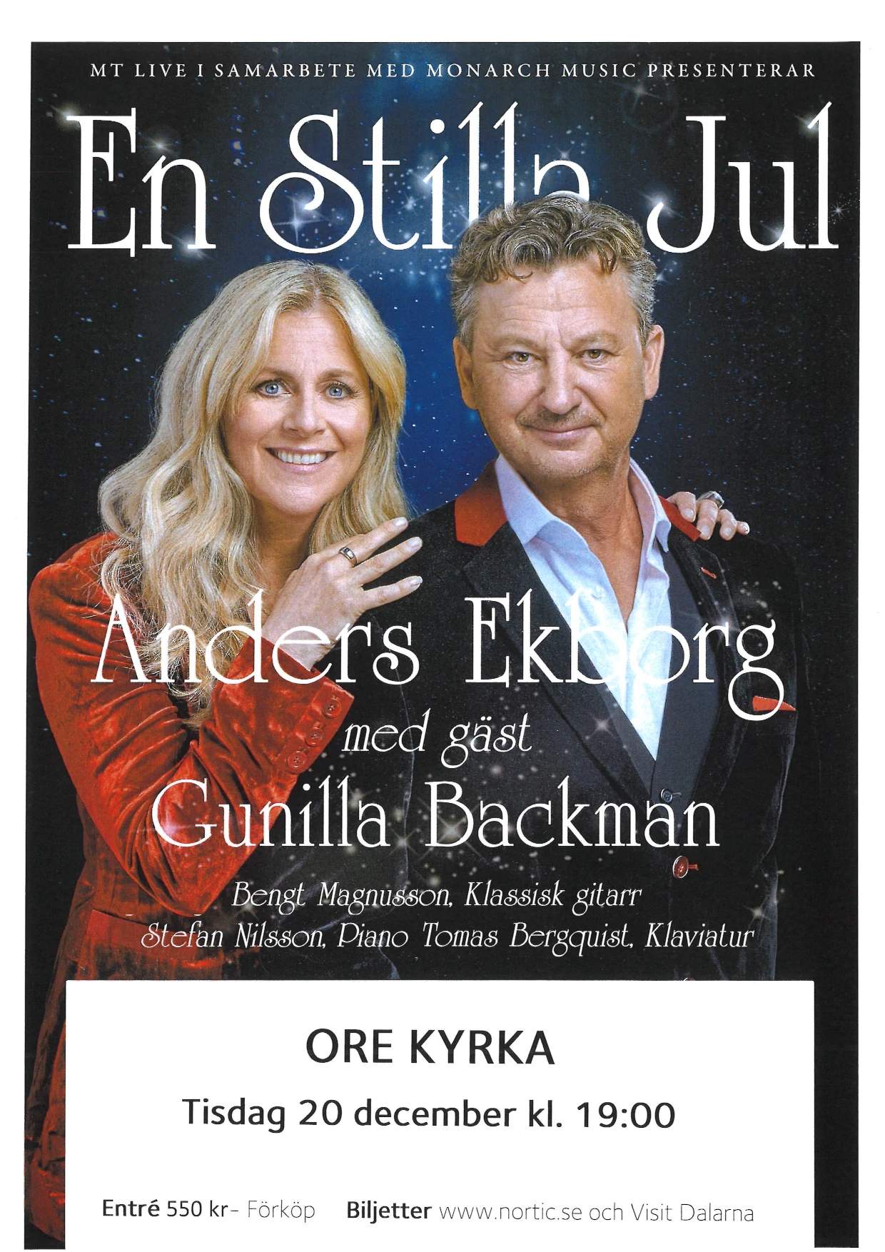 En stilla jul - konsert med Anders Ekborg